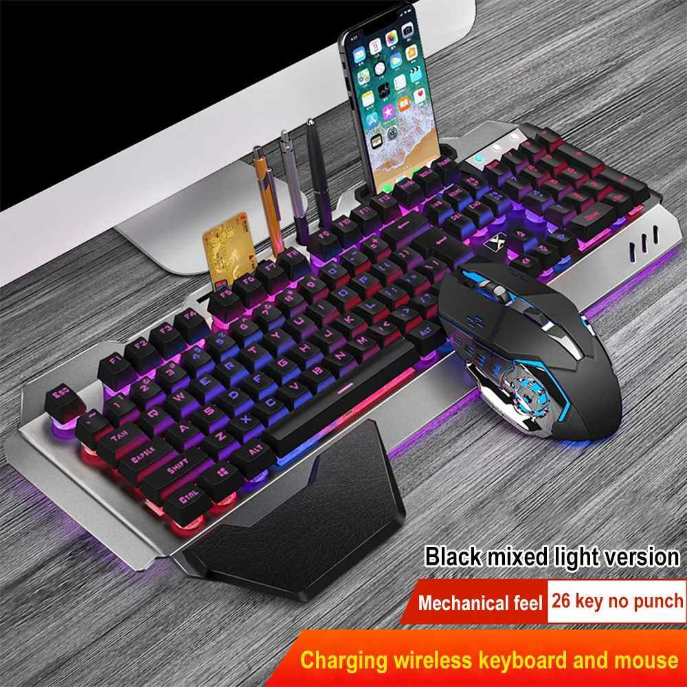 Esports Gaming Mouse Wireless - K680 akumulator 2.4G bezprzewodowy pakiet klawiatura