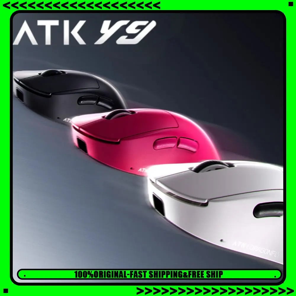 Esports Gaming Mouse Wireless - ATK Dragonfly Y9 Bezprzewodowa Mysz 3-mose