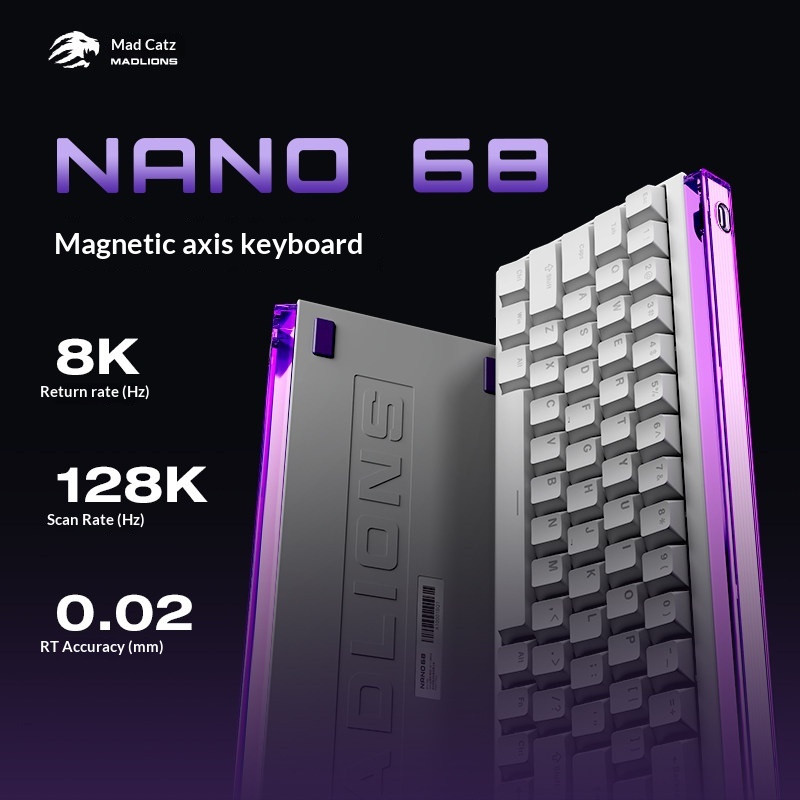 Esports Gaming Kings - Klawiatura gamingowa Mad Catz Nano68 z