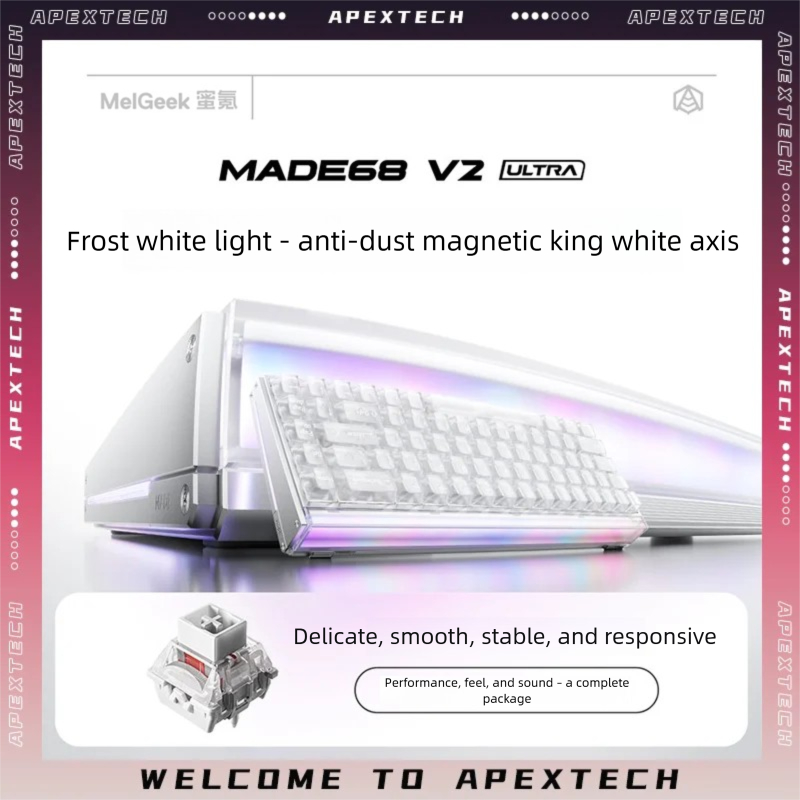 Esports Gaming Kings - MelGeek MADE68 V2 ULTRA Magnetyczna Klawiatura