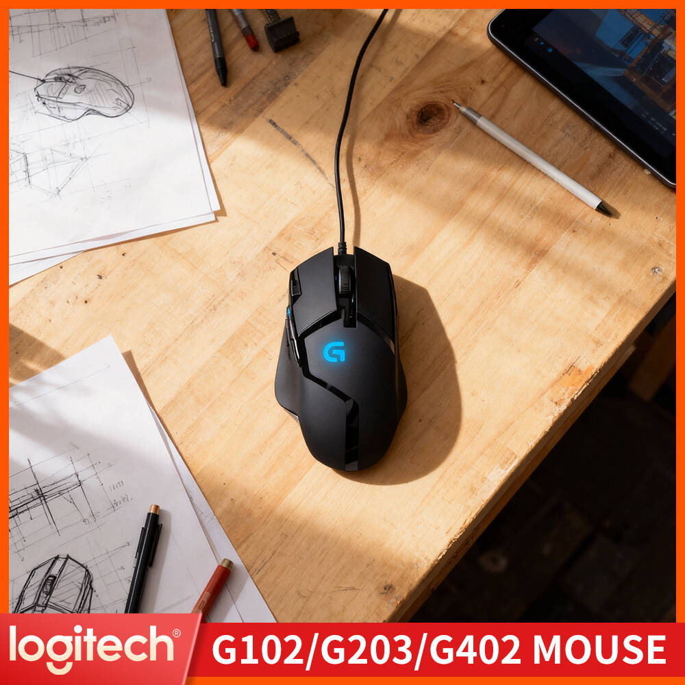 Esports Gaming Competition - Przewodowa mysz gamingowa Logitech G402, 4000