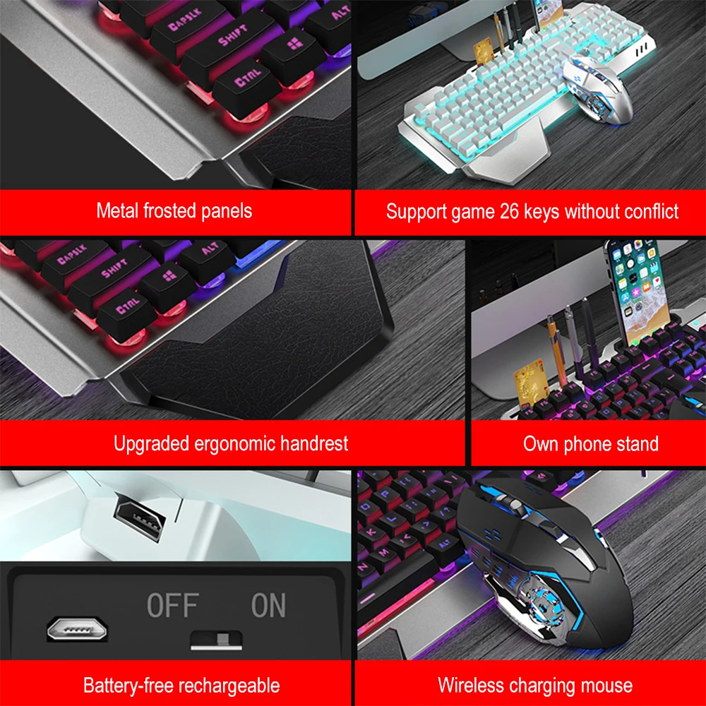 K680 akumulator 2.4G bezprzewo – Esports Gaming Mouse Wireless recenzja i cena