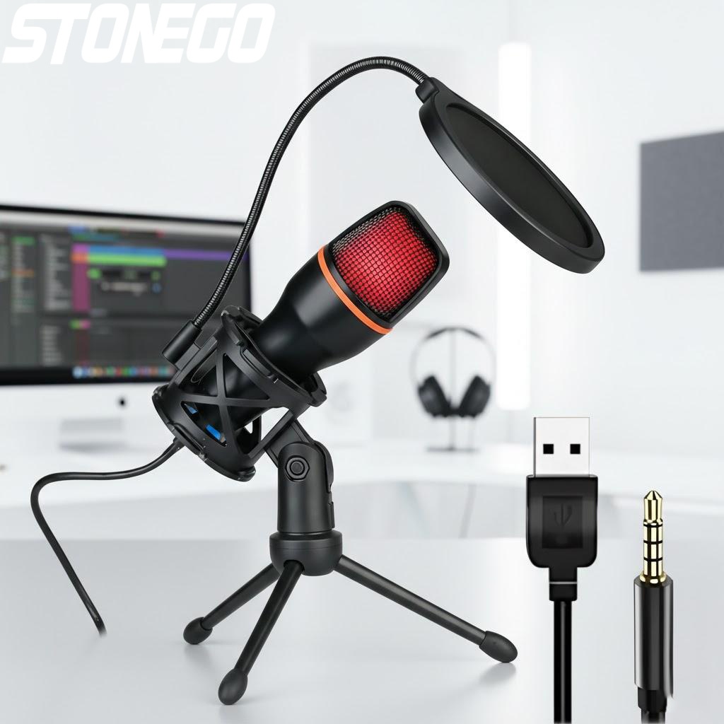Profesjonalny zestaw mikrofonu – Streaming Mic Condenser recenzja i cena