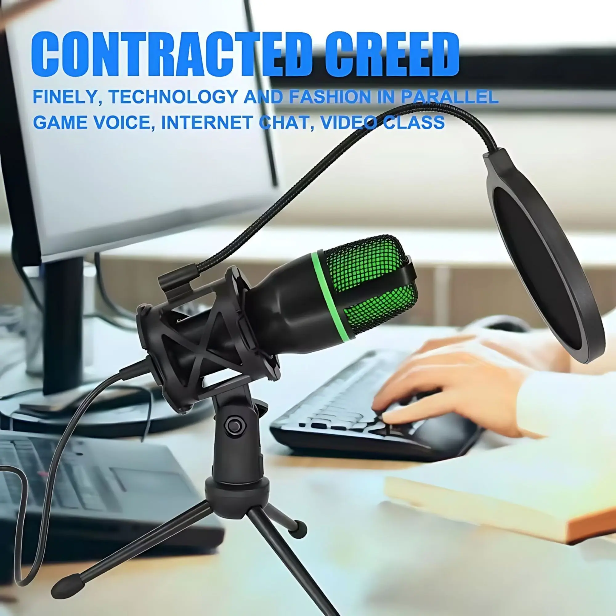 Profesjonalny zestaw mikrofonu – Streaming Mic Condenser recenzja i cena