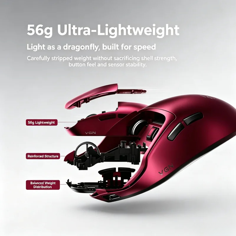 Bezprzewodowa mysz gamingowa V – Esports Gaming Mouse Wireless recenzja i cena