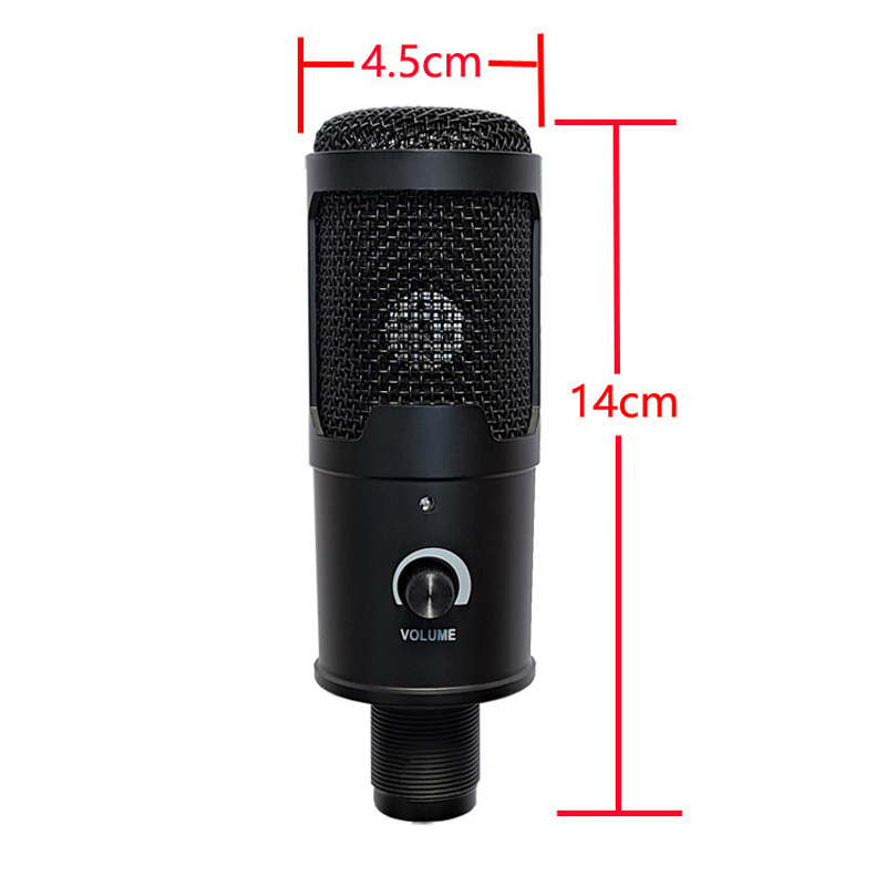 1.5m USB mikrofony pojemnościo – Streaming Mic Condenser recenzja i cena