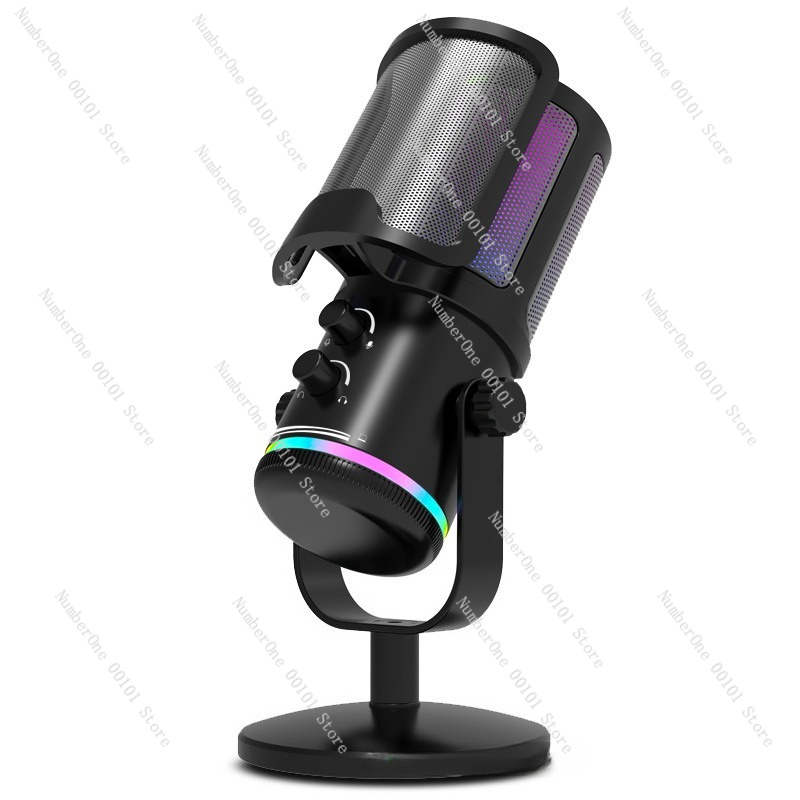 Mikrofon pojemnościowy USB RGB – Streaming Mic Condenser recenzja i cena