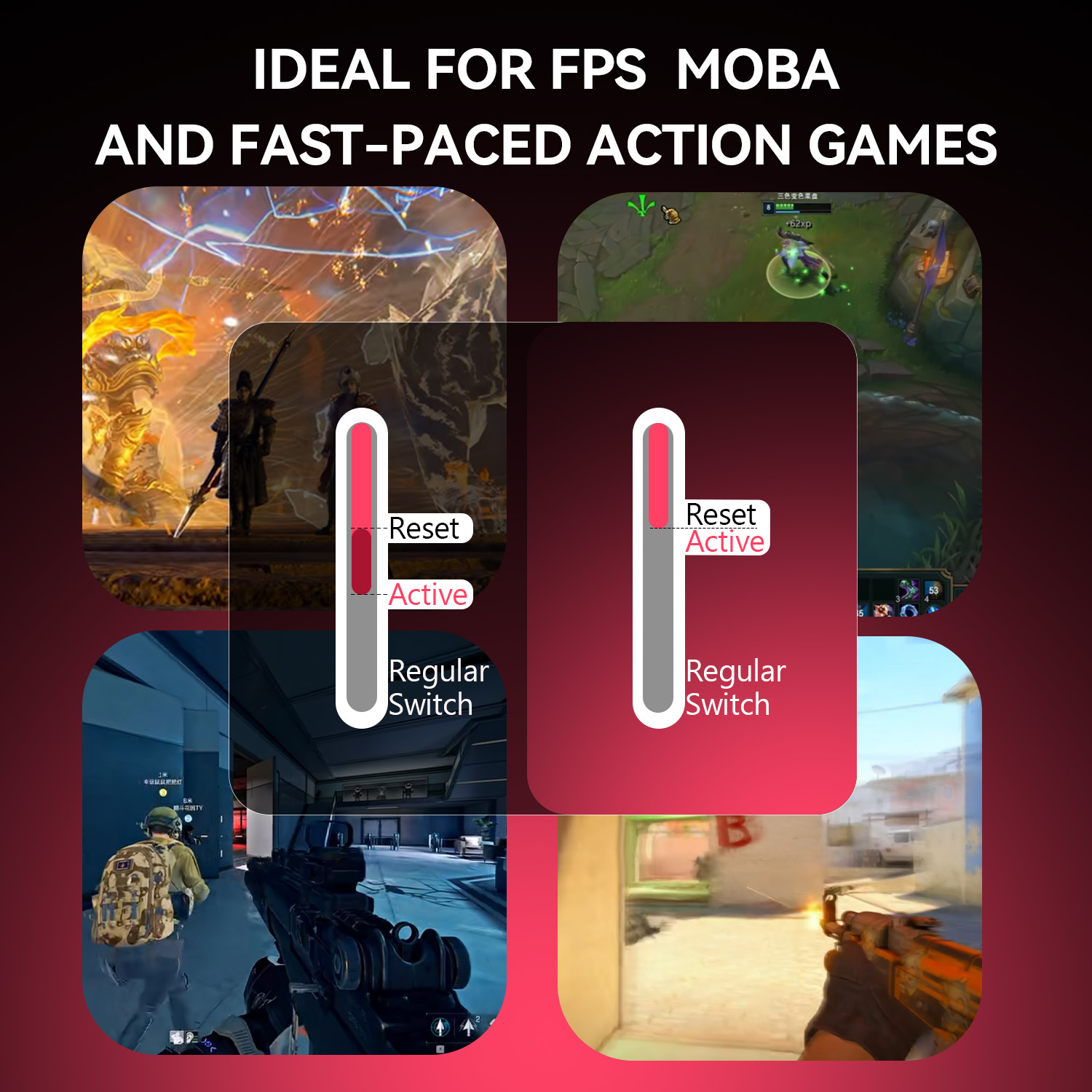 Klawiatura gamingowa DarkBeaco – Esports Gaming Competition recenzja i cena