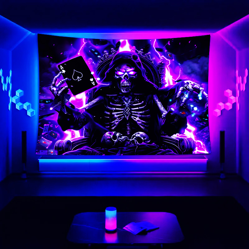 VIKAMA Dark Poker King Skull T – Esports Gaming Kings recenzja i cena