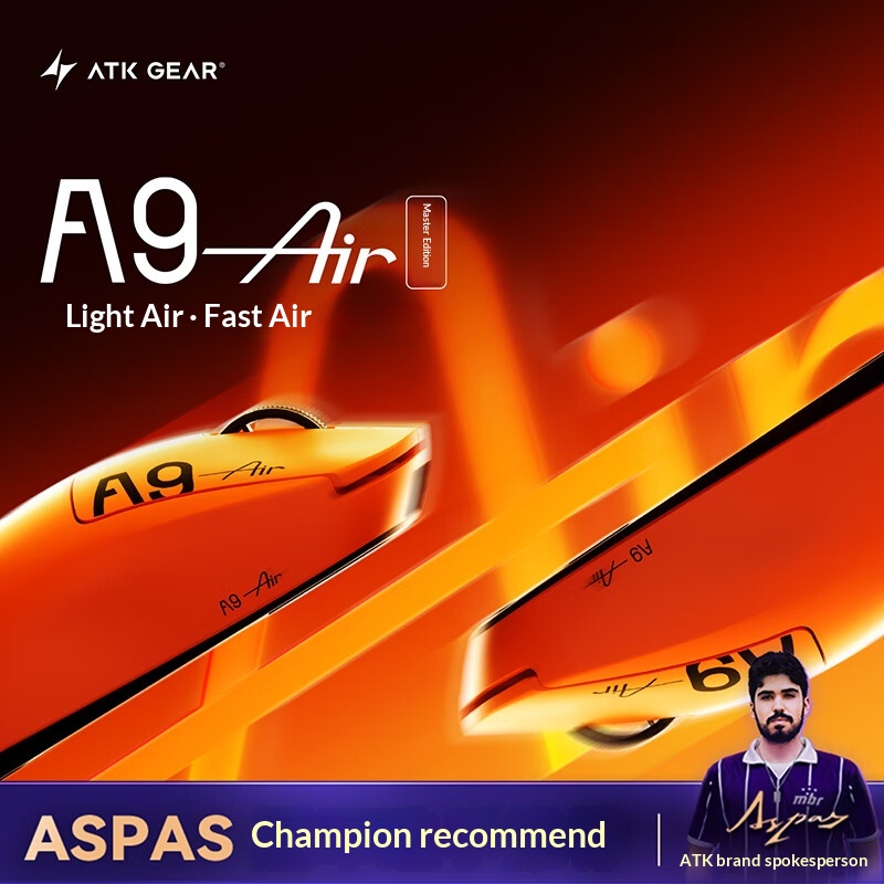 ATK Dragonfly A9 Air Master Ed – Esports Gaming Competition recenzja i cena